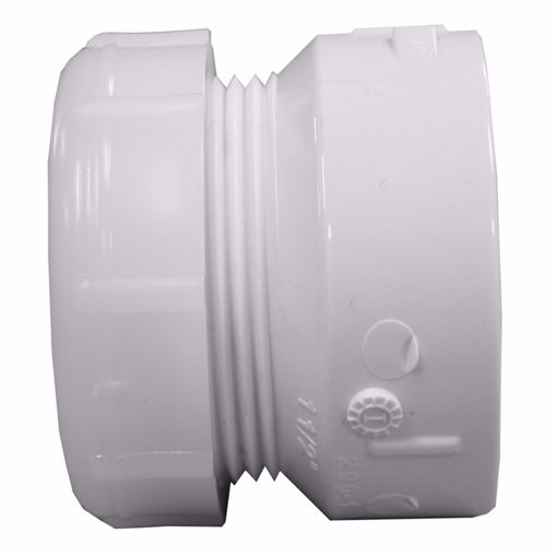 Picture of 1-1/2" PVC Female Trap Adapter with Self Sealing Nut