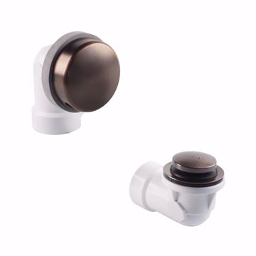 Picture of Toe Touch PVC Schedule 40 Half Bath Waste Kit with Quick Test, Oil Rubbed Bronze