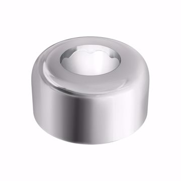 Picture of 1-1/2" CTS Chrome Plated Steel Box Escutcheon, Bag of 5