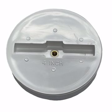 Picture of 4" Countersunk Cleanout Plug with Insert