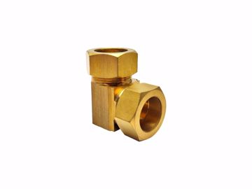 Picture of 7/8" Brass Compression 90° Elbow