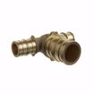 Picture of 1/2" x 1/2" x 3/4" F1960 Brass PEX Reducing Tee, Bag of 25