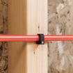 Picture of 1" Half Clamp with Nail, Carton of 50