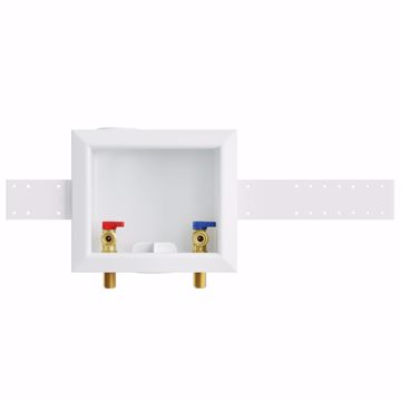 Picture of Washing Machine Box, Center Outlet, 1/2" MIP/SWT Connection