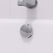 Picture of Snap-On Bathtub Faceplate with Conversion Bar, Chrome Plated