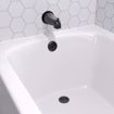 Picture of Matte Black Two-Hole Trip Lever Tub Drain Trim Kit