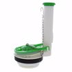Picture of 3" Plastic Flush Valve with Adjustable Overflow Tube and Flapper, 3" Tank to Bowl Gasket, and Brass Plated Tank to Bowl Bolt Set