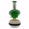 Picture of 3" Plastic Flush Valve with Adjustable Overflow Tube and Flapper, 3" Tank to Bowl Gasket, and Brass Plated Tank to Bowl Bolt Set