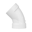 Picture of 2" PVC 45° Elbow, H x H