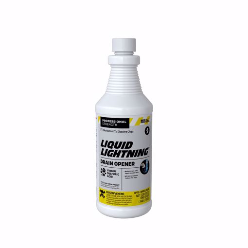 Picture of LIQUID LIGHTNING DRAIN CLEANER 6PK QT