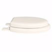 Picture of Bone Soft Toilet Seat, Closed Front with Cover, QuicKlean® Hinges, Round