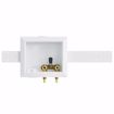 Picture of Washing Machine Box, Quarter Turn Left Outlet with Single Lever Valve, 1/2" PEX F1807 Connection