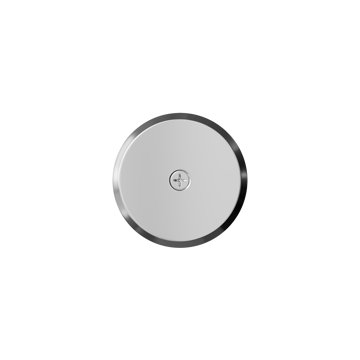 Picture of 5" Stainless Steel Cleanout/Extension Cover, Wall Mount with 4" Bolt (24 Gauge)