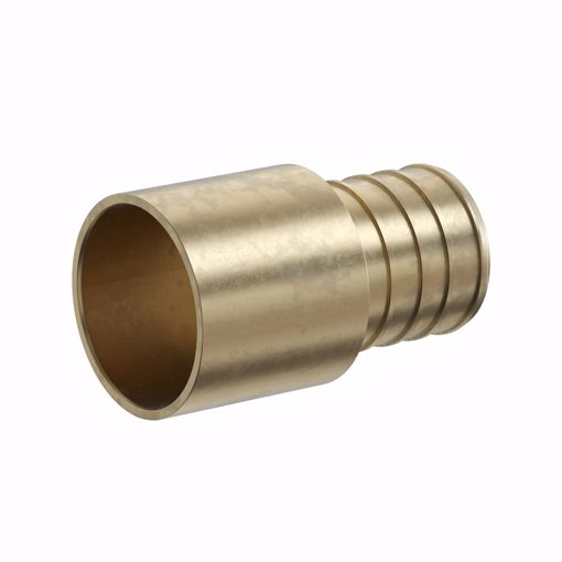Picture of 1-1/4" F1807 Brass PEX Male Sweat Adapter, Bag of 5