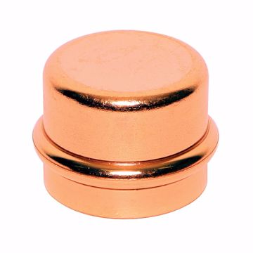 Picture of 1/2" Copper Press Cap