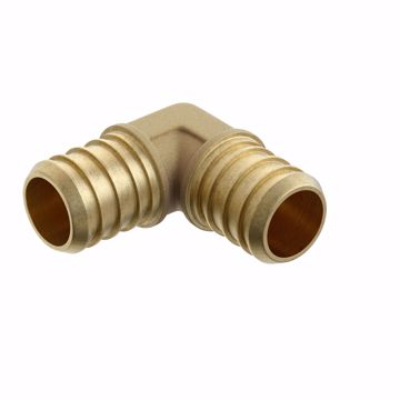 Picture of 2" F1807 Brass PEX 90° Elbow, Bag of 1