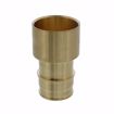 Picture of 1-1/2” F1960 Female Sweat Brass PEX Adapter, Bag of 12