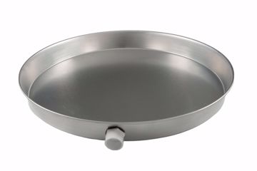 Picture of 22" Aluminum Round Water Heater Pan with 1" PVC Fitting