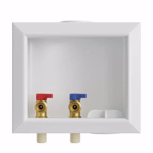 Picture of Washing Machine Box, Quarter Turn Right Outlet, 1/2" CPVC Connection