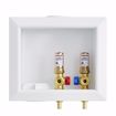 Picture of Washing Machine Box, Quarter Turn Left Outlet with Water Hammer Arrestor, 1/2" PEX F1807 Connection