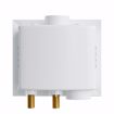 Picture of Washing Machine Box, Quarter Turn Left Outlet with Single Lever Valve and Water Hammer Arrestor, 1/2" MIP/SWT Connection
