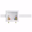 Picture of Washing Machine Box, Quarter Turn Center Outlet with Water Hammer Arrestor, 1/2" PEX F1960 Connection