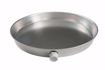 Picture of 20" Aluminum Round Water Heater Pan with 1" PVC Fitting