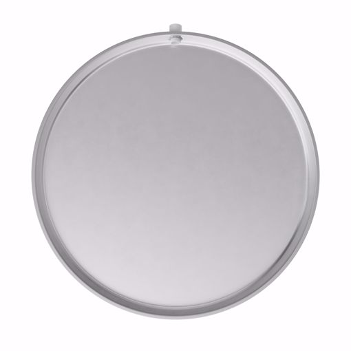 Picture of 26" Aluminum Round Water Heater Pan with 1" PVC Fitting