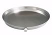 Picture of 30" Aluminum Round Water Heater Pan with 1" PVC Fitting
