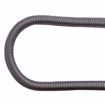 Picture of 3/8" OD (1/4" ID) X 18" Long, 1/2" Male Pipe Thread X 1/2" Male Pipe Thread, Uncoated Corrugated Stainless Steel Gas Connector