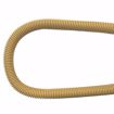 Picture of 3/8" OD (1/4" ID) X 12" Long, 3/8" Female Pipe Thread X 3/8" Female Pipe Thread, Yellow Coated Corrugated Stainless Steel Gas Connector