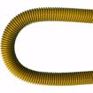 Picture of 1" OD (3/4" ID) X 12" Long, 3/4" Male Pipe Thread X 3/4" Male Pipe Thread, Yellow Coated Corrugated Stainless Steel Gas Connector