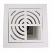 Picture of 4" PVC Hub Fit Floor Sink with 3/4 Top Grate and Flat Bottom Grate