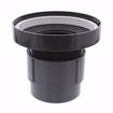 Picture of 3" x 4" LevelBest® Complete Pipe Fit Cleanout System with 3" Plastic Spud and 5" Nickel Bronze Cover