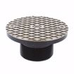 Picture of 3" x 4" LevelBest® Complete Pipe Fit Cleanout System with 3" Plastic Spud and 5" Nickel Bronze Cover
