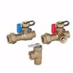Picture of 3/4" SWT Tankless Water Heater Valve Service Kit with Pressure Relief Valve