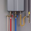 Picture of 3/4" IPS Tankless Water Heater Valve Service Kit with Pressure Relief Valve