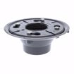 Picture of 2" x 3" Gray PVC Shower Drain Body with PVC Clamp Ring