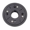 Picture of 2" x 3" Gray PVC Shower Drain Body with PVC Clamp Ring
