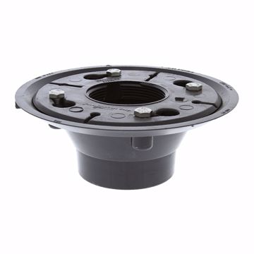 Picture of 2" x 3" ABS Shower Drain Body with Clamp Ring