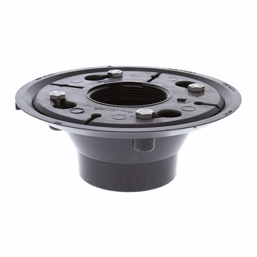 Picture of 2" x 3" ABS Shower Drain Body with Clamp Ring