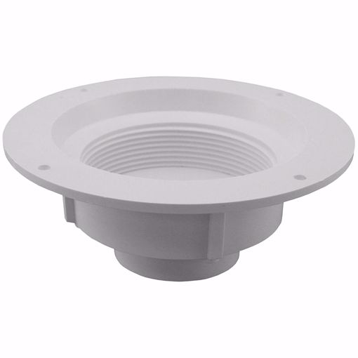 Picture of 2" PVC Shower Drain Body for Screw-Down Clamp Ring