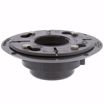 Picture of 2" x 3" PVC Perfect Low Profile Drain with 2" PVC Spud and Round Stainless Steel Strainer