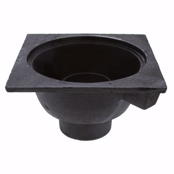 Picture of 6" x 6" Cast Iron Bell Trap Body