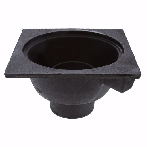 Picture of 6" x 6" Cast Iron Bell Trap Body