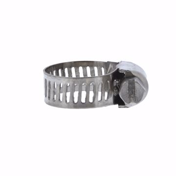 Picture of Micro #4 1/4"-5/8" Stainless Steel Clamp, Box of 10