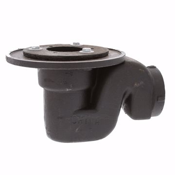 Picture of 2" IPS Cast Iron Shower Drain with Trap Body