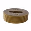 Picture of 1-1/2" Slotted Brass Cleanout Plug with 5/16" Tapped Hole