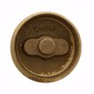 Picture of 1-1/2" Slotted Brass Cleanout Plug with 5/16" Tapped Hole