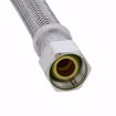 Picture of 3/8" Compression x 7/8" BC x 12" Braided Stainless Steel Toilet Connector